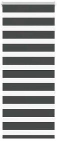 Cortina de zebra 60x150 cm largura do tecido 55,9 cm poliéster