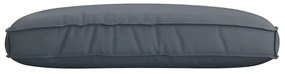 Almofada de Palete para Assento Antracite 120x80x12 cm Tecido Oxford