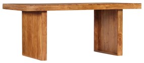 Mesa de jantar 180x90x75 cm madeira de acácia maciça