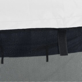Toldo 4 arcos Bimini paredes malha laterais 243x(200-213)x137cm