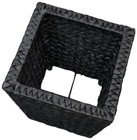 Vasos/floreiras 3 pcs jacinto de água preto