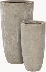 Vasos para exterior Flora, conjunto de 2