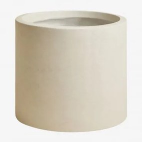 Vaso De Cimento Aurevi Ø55 Cm & Off-white - Sklum