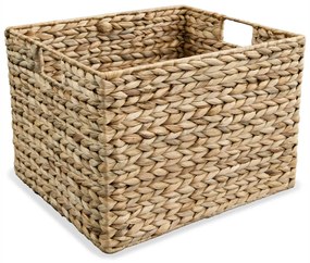 Conjunto cestos de arrumação 3 pcs jacinto de água