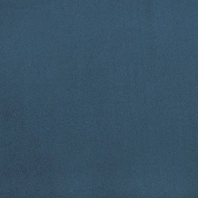 Cadeiras de jantar 2 pcs veludo azul