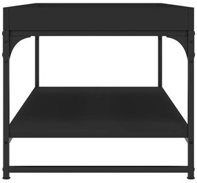 Mesa de centro 100x49x45 cm derivados de madeira preto
