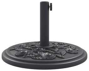 Base de guarda-sol para postes de Ø38/48 mm 12 kg redondo