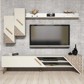 Móvel de TV Beril – Creme – 180x40x37 cm