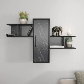 Prateleira de Parede Olida – Preto – 118,6 cm x 35 cm x 51,8 cm