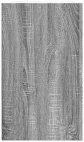 Armário parede 75x35x60 cm derivados de madeira cinzento sonoma