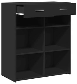 Aparador 80x42,5x93 cm cm derivados de madeira preto