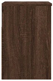 Banco sapateira 60x30x45cm derivados madeira carvalho castanho