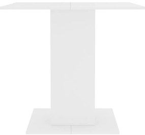 Mesa de jantar derivados de madeira branco