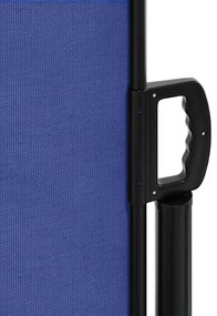 Toldo lateral retrátil 117x300 cm azul