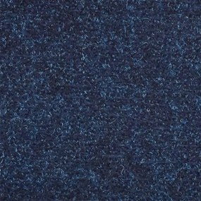 Tapetes escada adesivos 15 pcs 65x21x4 cm agulhado azul-marinho