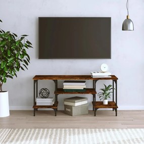 Móvel para TV 102x35x45,5 cm derivados madeira carvalho fumado