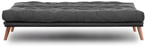 Sofá-cama de 3 Lugares Saki – Cinzento Escuro – 185x92x82 cm