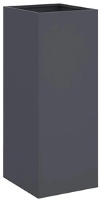 Vaso/floreira 32x29x75 cm aço antracite