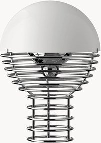Candeeiro de mesa LED pequeno portátil e regulável Wire, Design Verner Panton