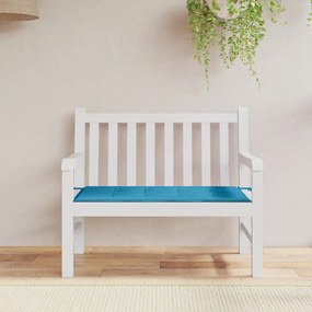 vidaXL Almofadão p/ banco de jardim 100x50x3cm tecido oxford azul