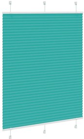 Gasolina verde Plissada Cega 105x150 cm Largura Tecido 104,4cm