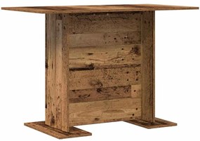 Mesa de Jantar vidaXL Madeira Antiga 110x60x75 cm Madeira Engenharia