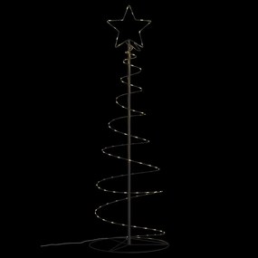 LED Árvore de Natal 100 LEDs Branco Quente 150 cm
