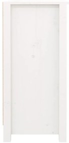 Aparador 100x35x74,5 cm madeira de pinho maciça branco