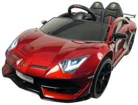 Lamborghini Aventador 12v, music module, leather seat, rubber EVA tires (HL328)