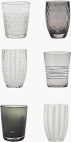 Copos artesanais Melting Pot, conjunto de 6