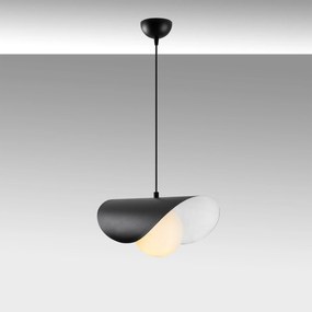 Chandelier Camel 6 – Preto/Branco – 32 x 38 cm