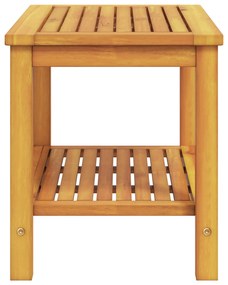 Mesa de Café 70x40x45 cm Madeira de Acácia Sólida