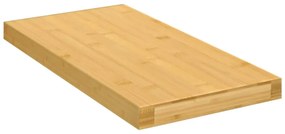 Prateleira de parede 40x20x2,5 cm bambu