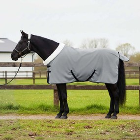 vidaXL Cobertor de Cavalo Verde escuro total 105 cm Fleece polar