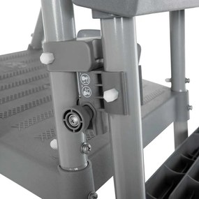Escada de segurança com 4 degraus Flowclear 122 cm