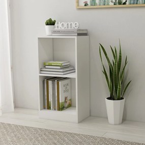 vidaXL Estante 40x24x75 cm derivados de madeira branco