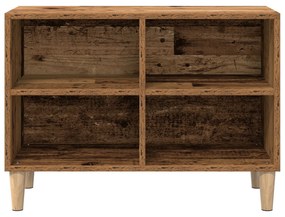 Armário de TV com Pernas de Madeira Madeira Antiga 69,5 x 30 x 50 cm
