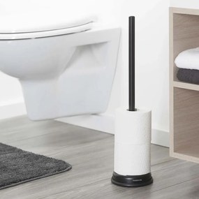 Suporte para rolos de papel higiénico Acero preto 361731819