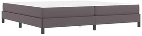 Cama Outros Cinzeto 200 x 200 cm Couro sintético