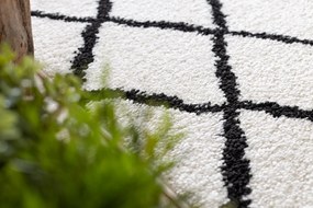 Tapete, Passadeira BERBER CROSS branco - para cozinha, ante-sala, corredor