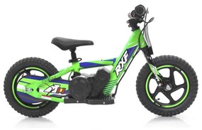 Bicicleta elétrica infantil 12" 100W 24V 2.6Ah Roan RXF Sedna VERDE