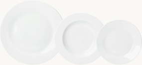 Conjunto de loiça em porcelana Olimpia, 6 pessoas, conjunto de 18
