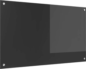 vidaXL Proteção de Cozinha Cinza Escuro 100 x 60 cm vidro temperado