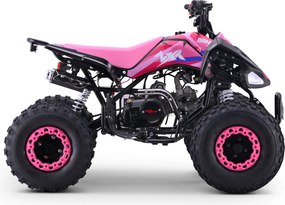 Moto 4 para crianças gasolina 125cc ATV Motors ZXT Rosa