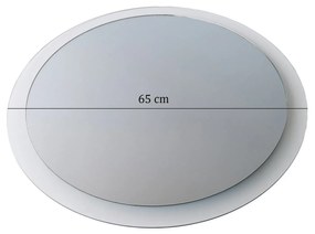 Espelho Aqua – Transparente – 65x65 cm