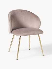 Velvet Upholstered Chairs Luisa, Set of 2
