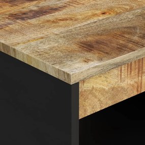 Mesa de centro 55x50x40 cm madeira de mangueira maciça