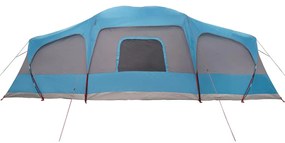Tenda Familiar com Varanda em Cúpula 9 Pessoas Impermeável