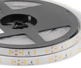 Fita LED Monocolor HQ SMD5630, ChipLed Samsung DC12V, 5m (60Led/m), 72W, IP68, Branco Frio