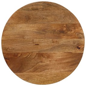 Tampo de mesa redondo Ø40x2,5cm madeira de mangueira maciça